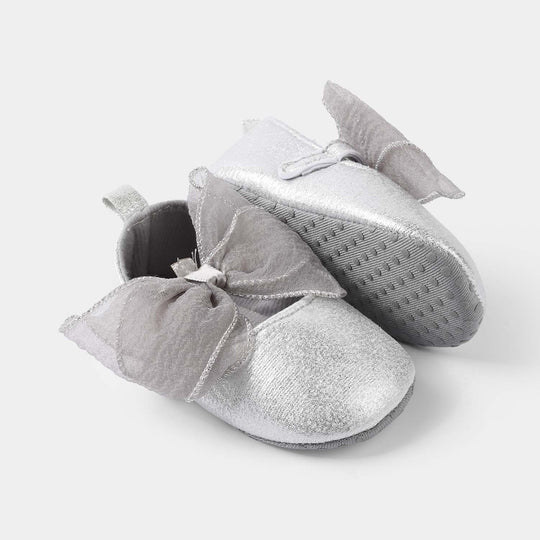 Girls Shoes C-702-SILVER