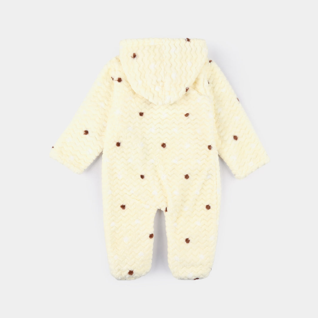 Infant Unisex Romper-Cream