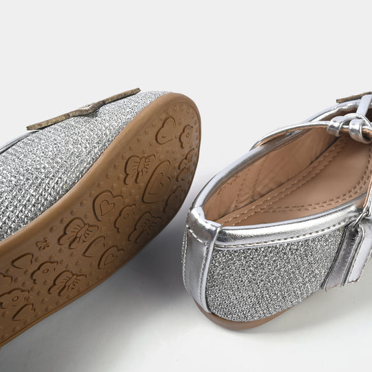 Girls Pumps BS-06 - SILVER