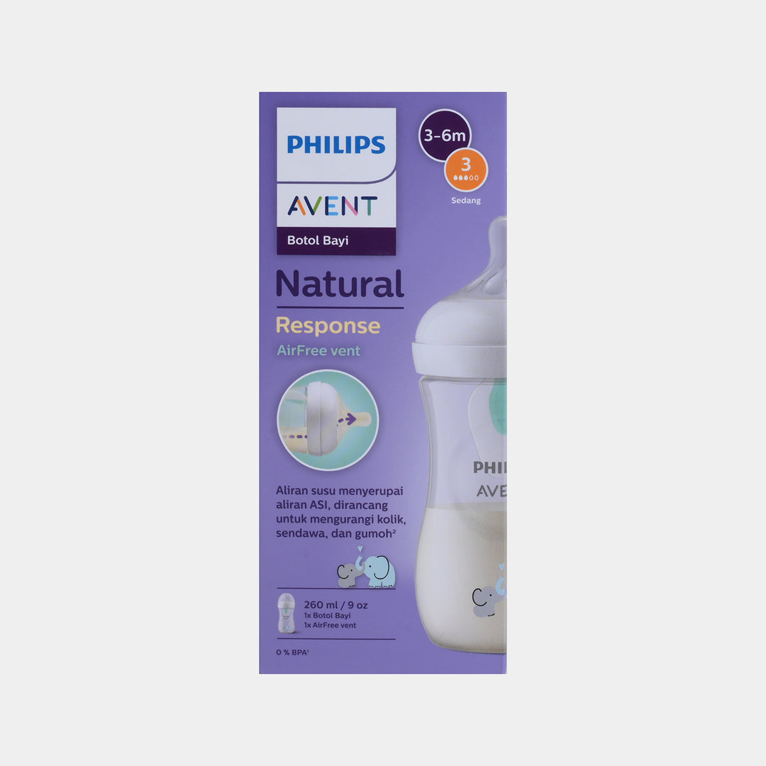 Natural Response Baby Feeding Bottle (260ml / 9oz)