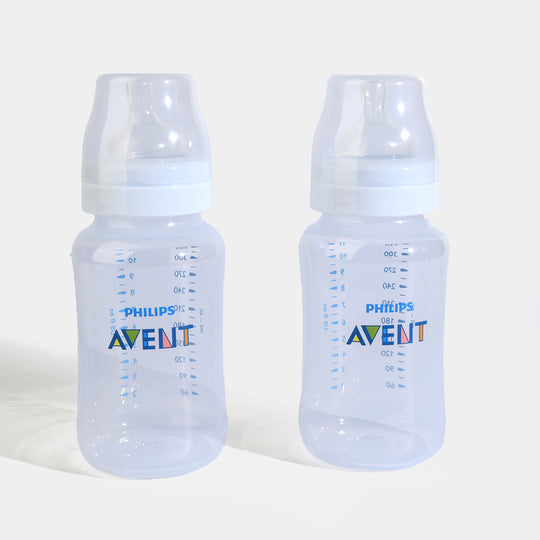 Anti-Colic Baby Feeding Bottles Twin Pack (330ml / 11oz)