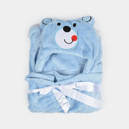 Baby Hooded Blanket – Soft & Cozy