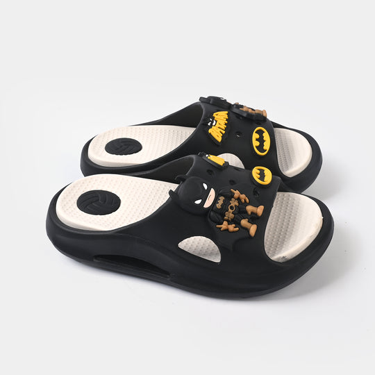 Boys Slipper 016-35 - BLACK