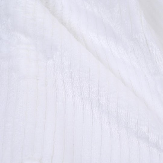 Infant Unisex Sherpa Romper FL199-2P - White