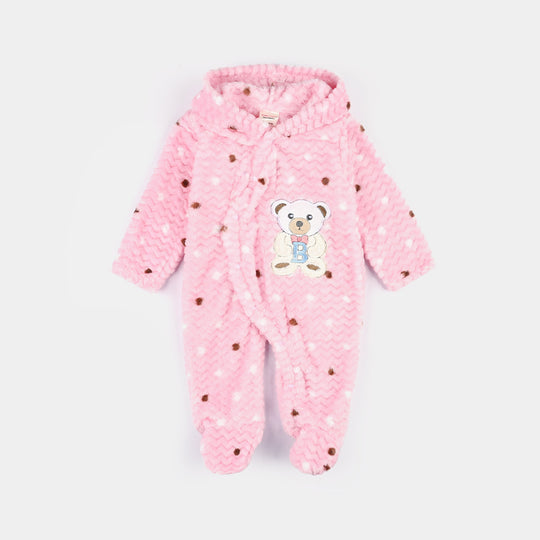 Infant Unisex Romper-Pink