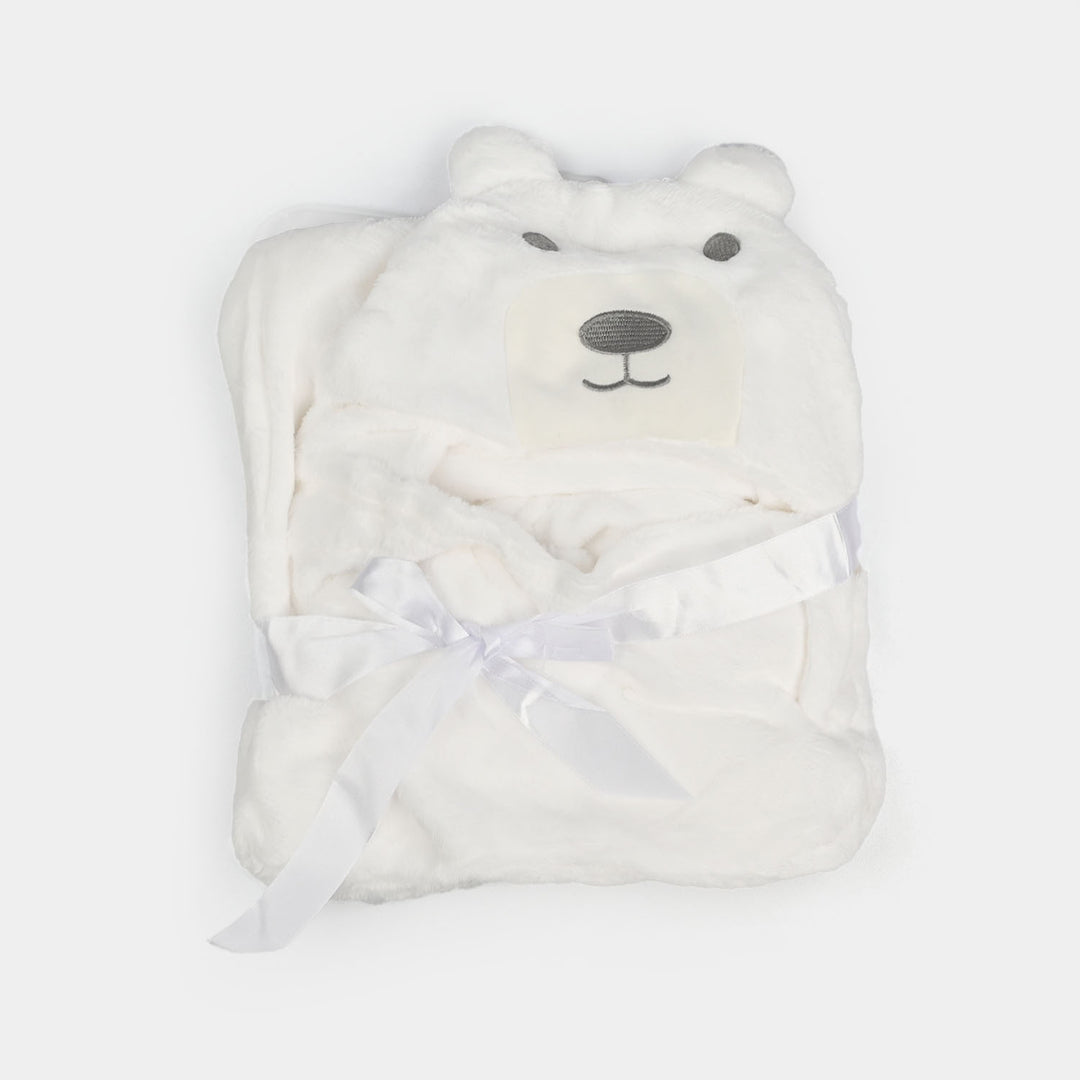 Baby Hooded Blanket – Soft & Cozy