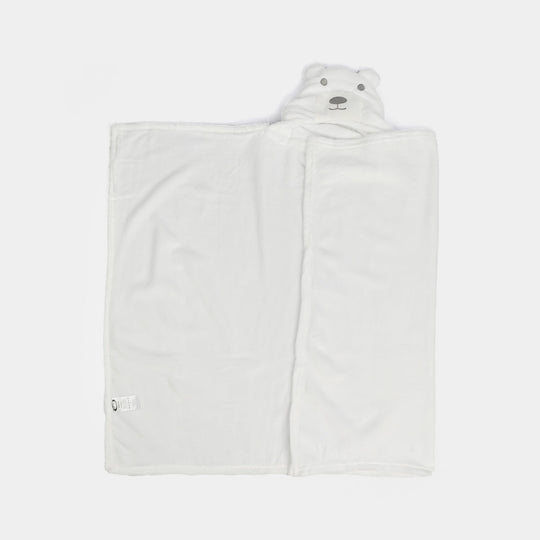 Baby Hooded Blanket – Soft & Cozy