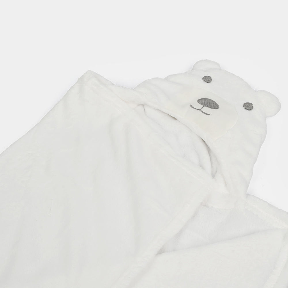 Baby Hooded Blanket – Soft & Cozy