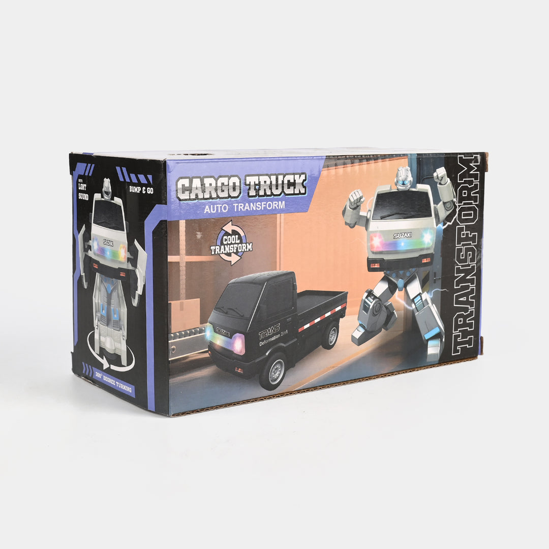 Electric Cargo Truck Deformation 2-in-1 Toy