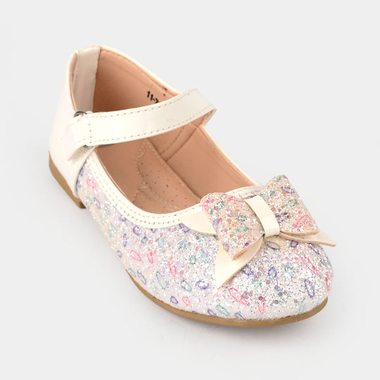 Girls Pumps 11-79 - WHITE