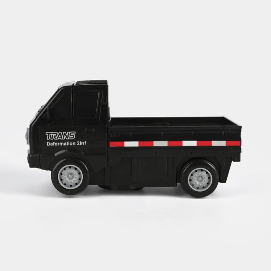 Electric Cargo Truck Deformation 2-in-1 Toy
