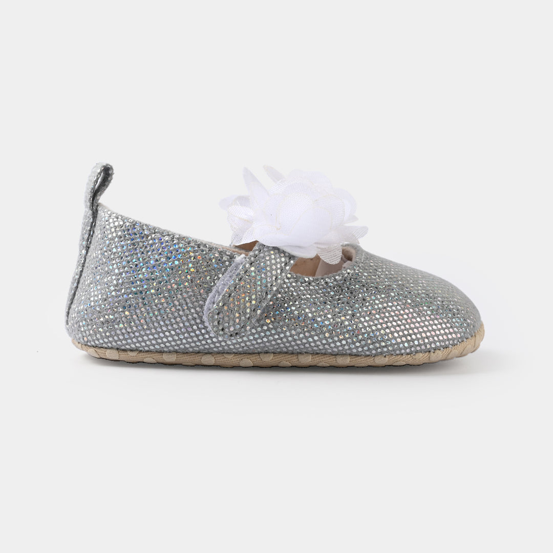 Girls Shoes J10-SILVER