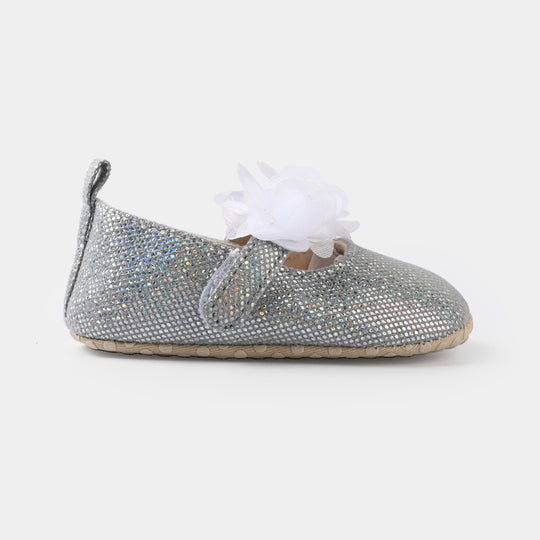Girls Shoes J10-SILVER