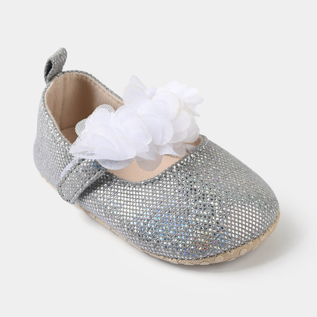 Girls Shoes J10-SILVER