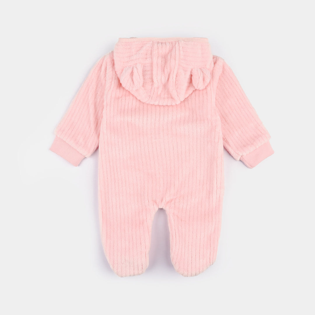 Infant Unisex Romper-Peach