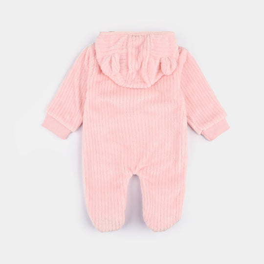 Infant Unisex Romper-Peach