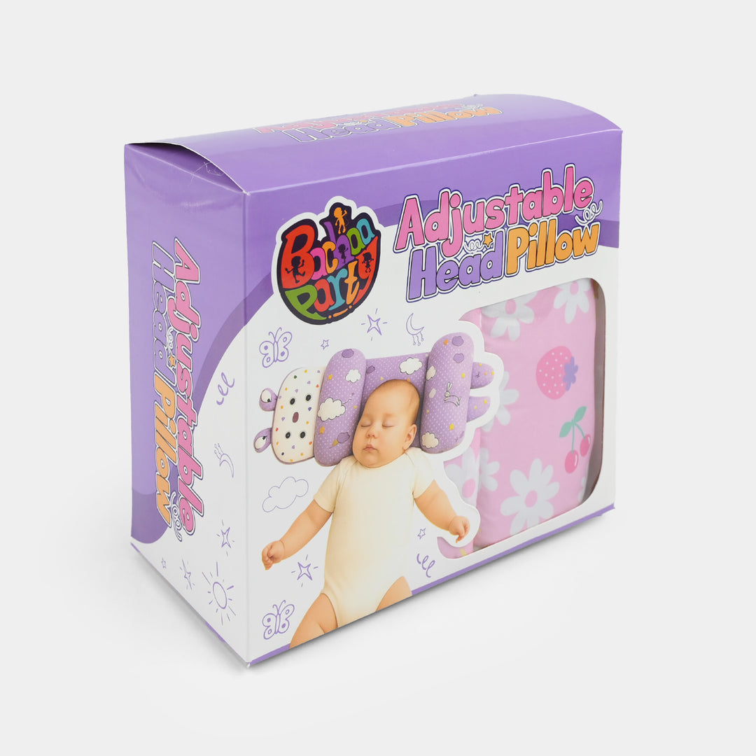 Adjustable Baby Head Support Pillow | 0M+