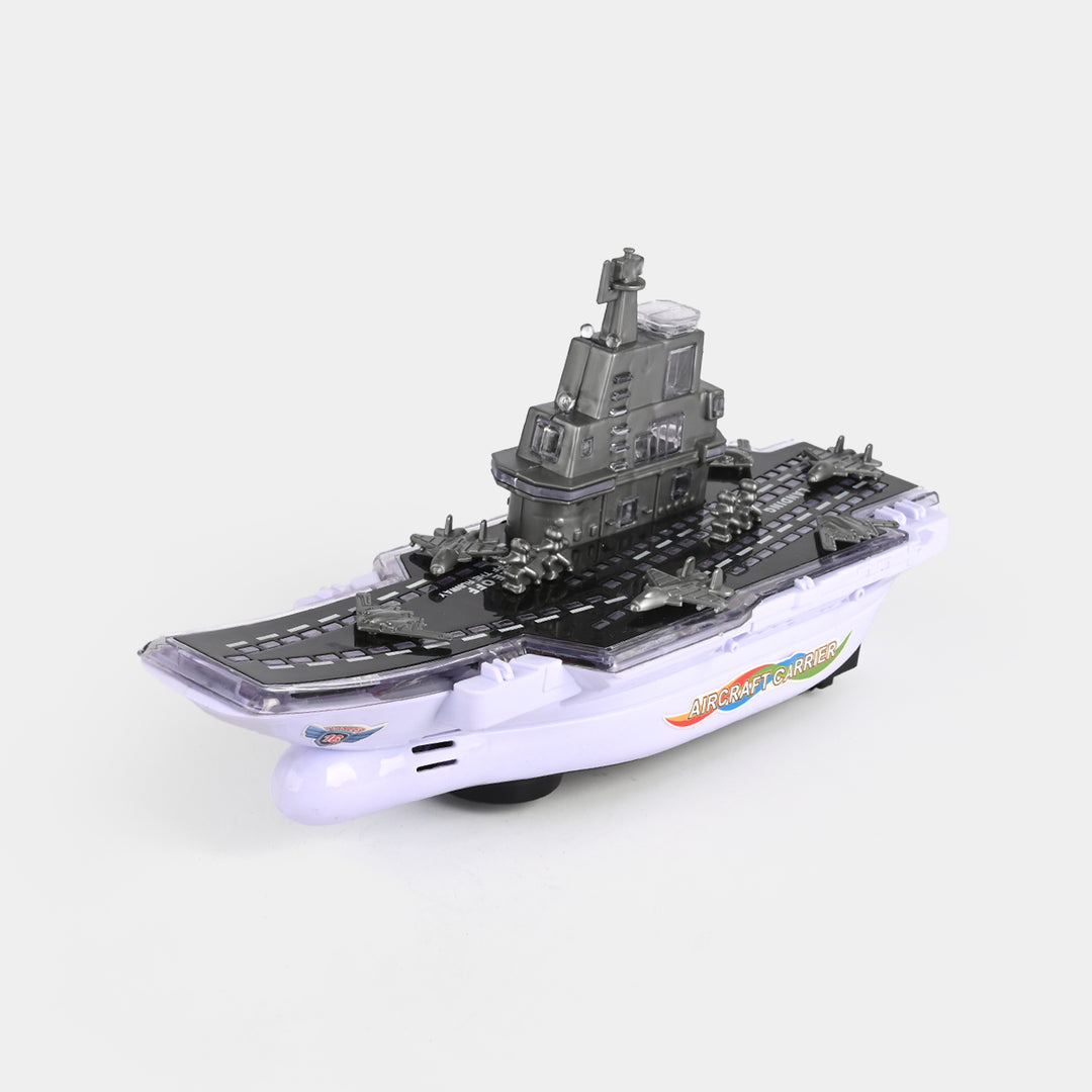 Aircraft Carrier With Light & Music Toy