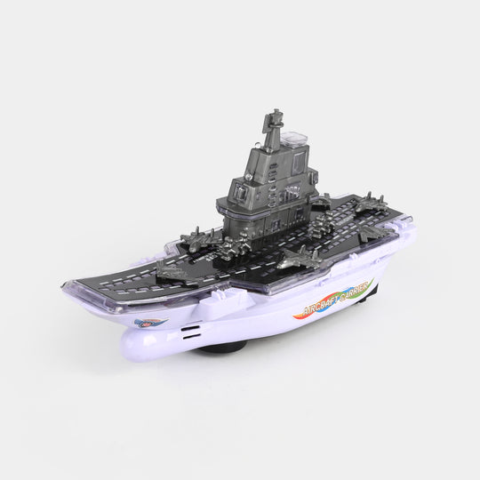 Aircraft Carrier With Light & Music Toy