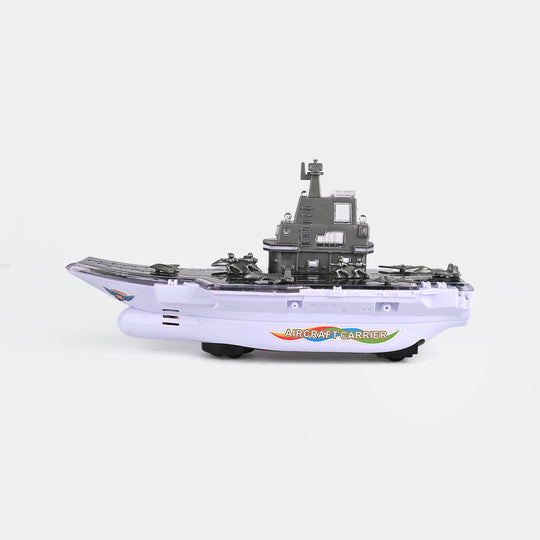 Aircraft Carrier With Light & Music Toy