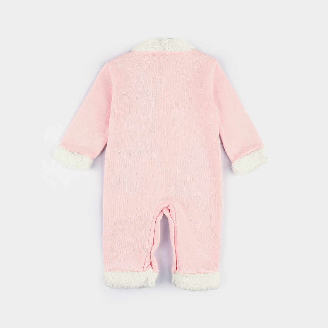 Infant Unisex Romper-Baby Pink