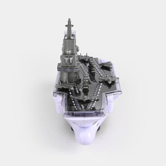 Aircraft Carrier With Light & Music Toy