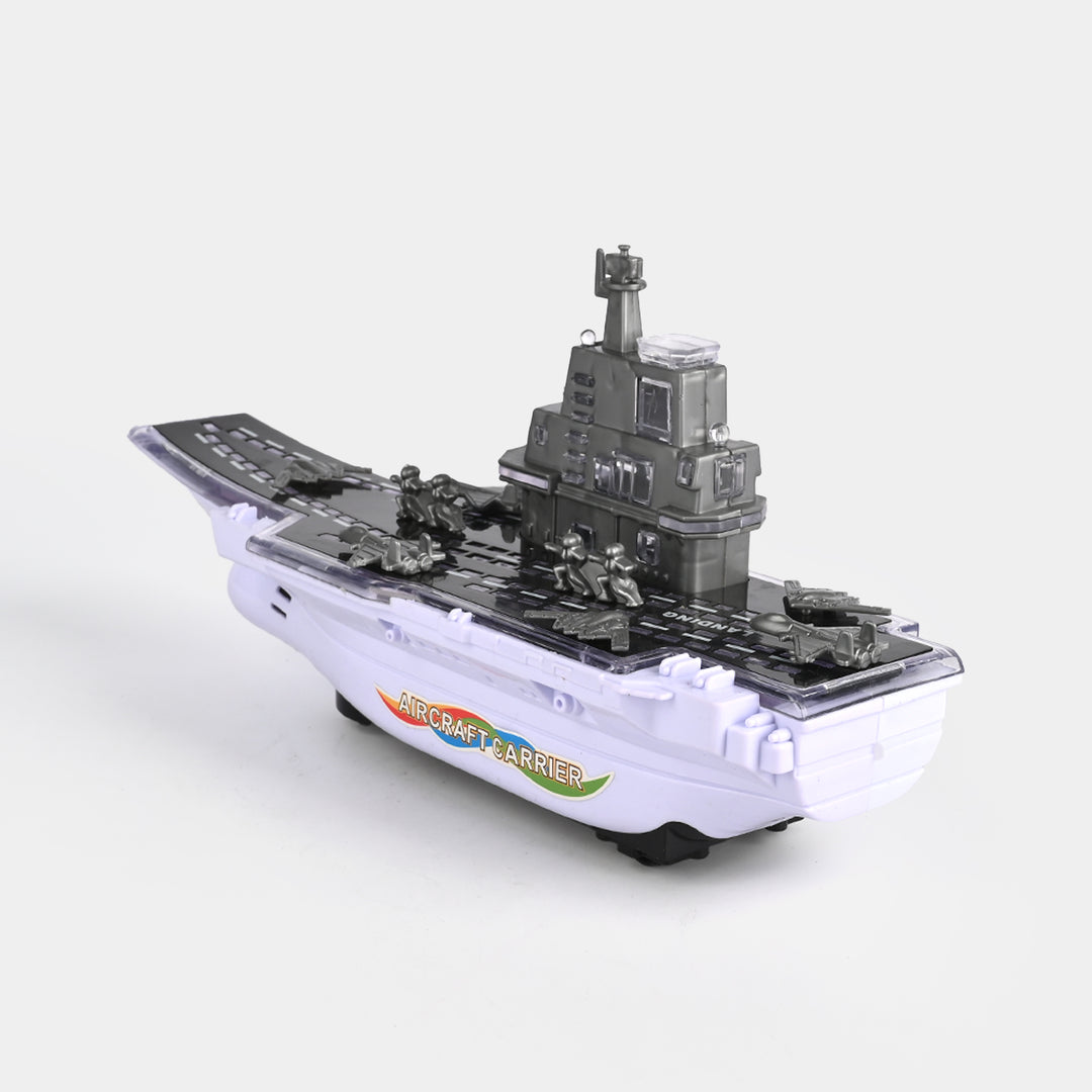 Aircraft Carrier With Light & Music Toy