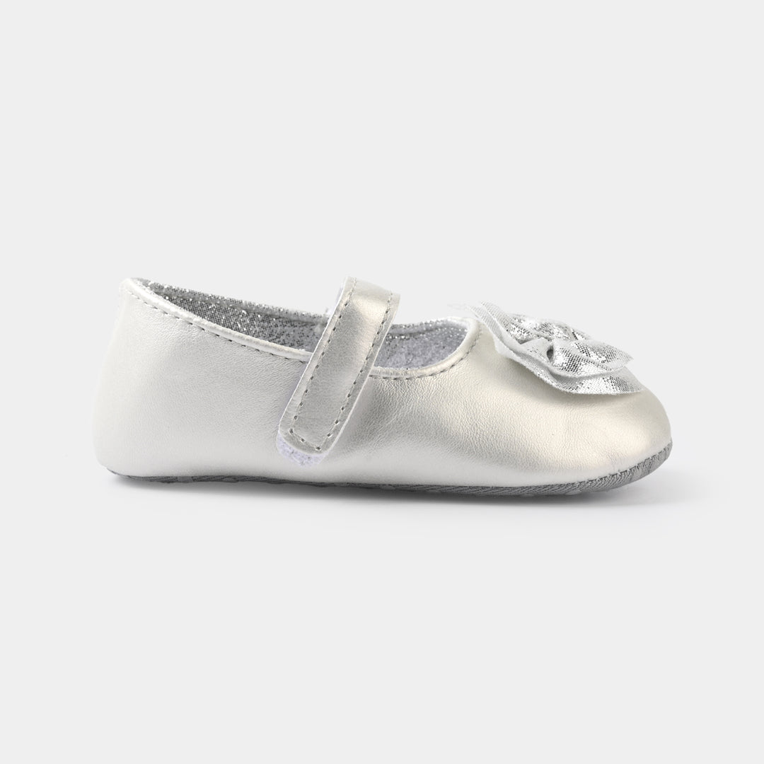 Girls Shoes C-881-SILVER