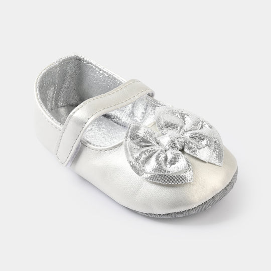 Girls Shoes C-881-SILVER