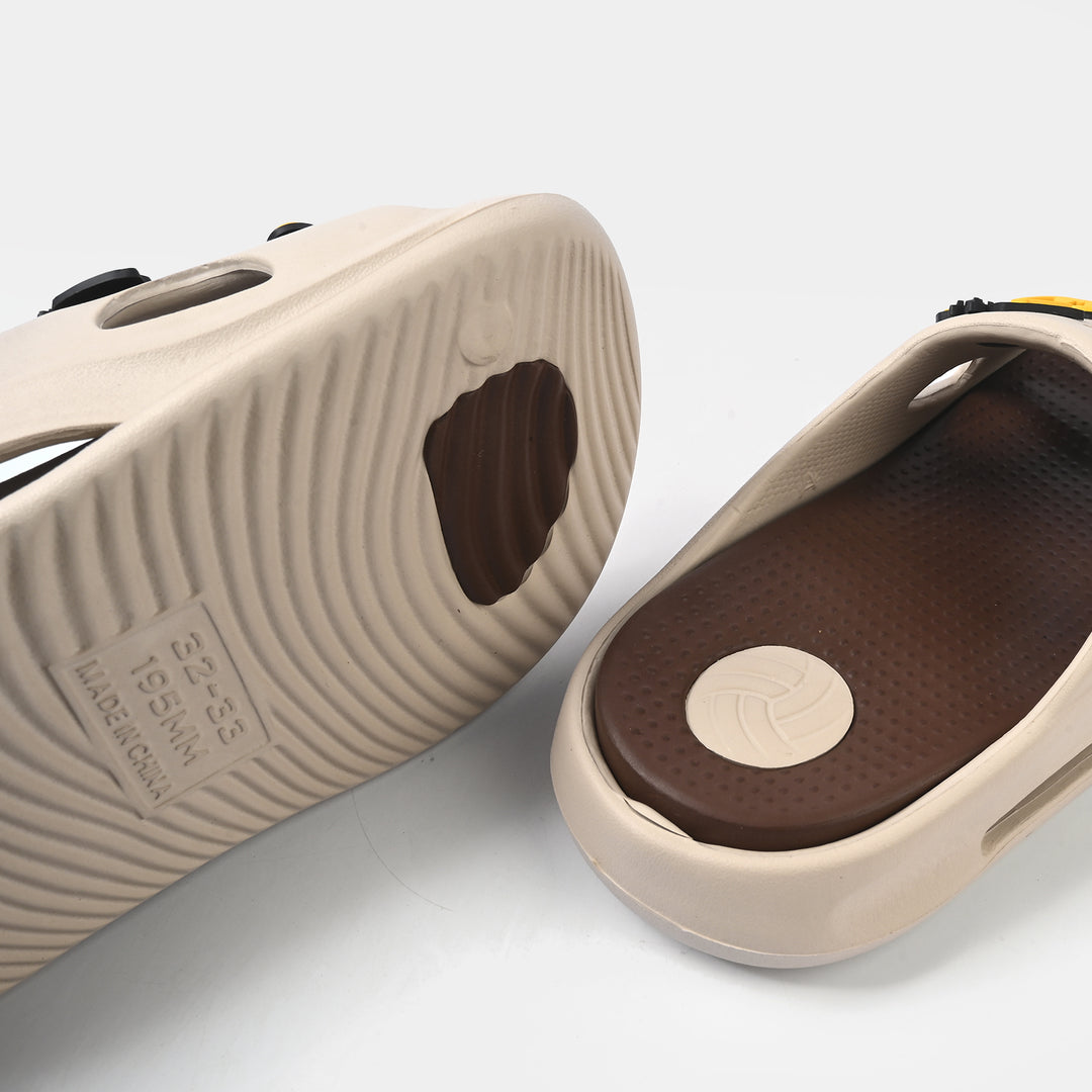 Boys Slipper 016-35 - BEIGE