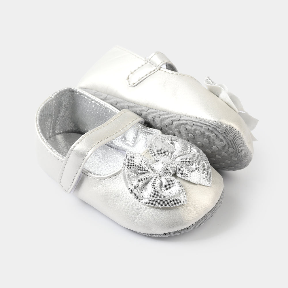 Girls Shoes C-881-SILVER