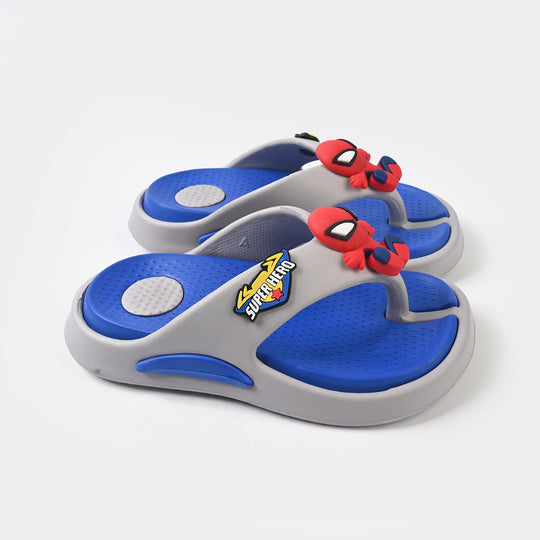 Boys Slipper 016-A2 - GREY