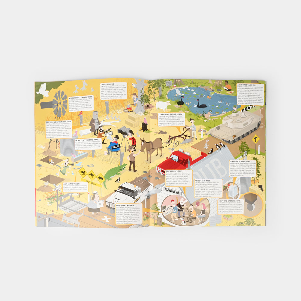 The Great Big Book Aussie Inventions Story Book