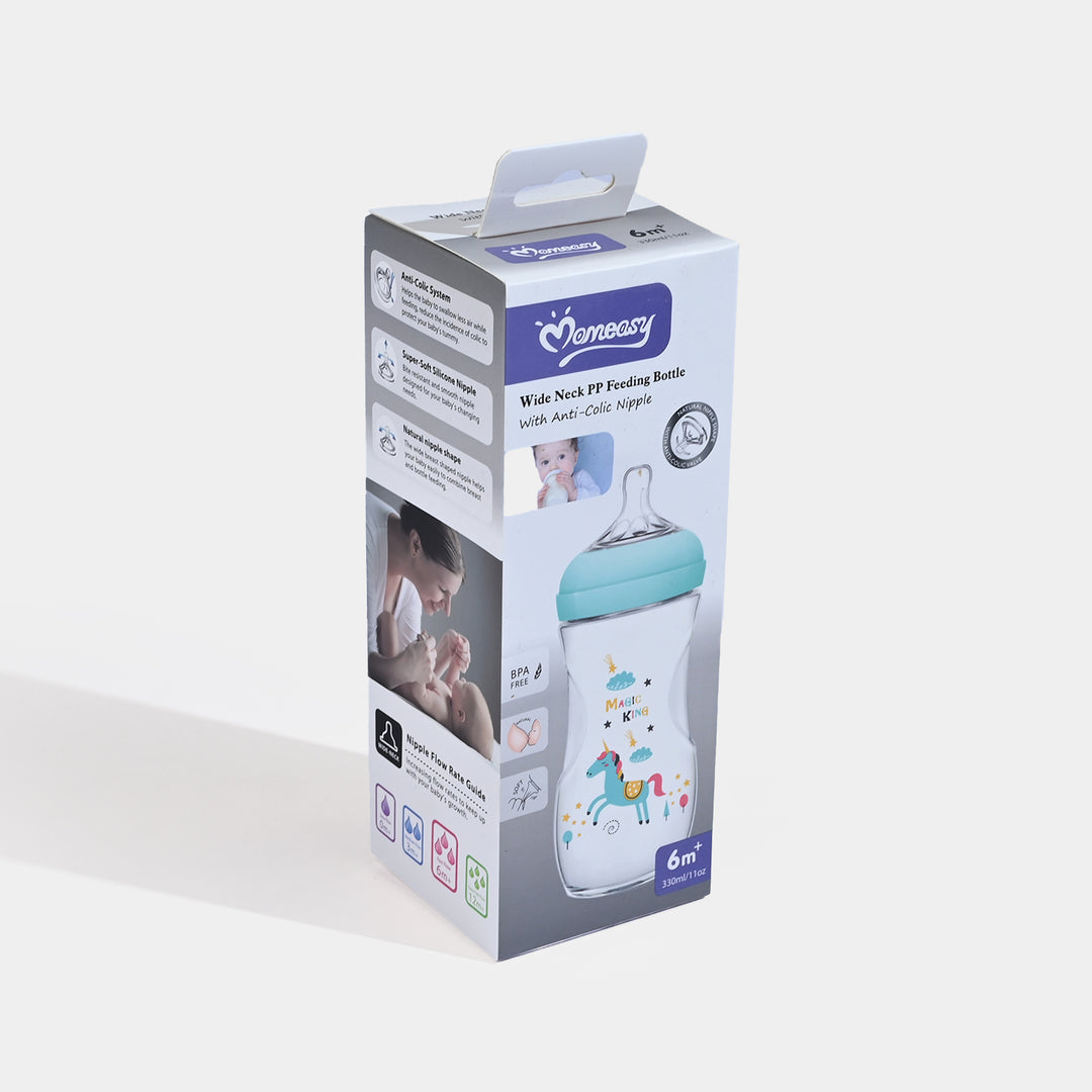 Wide Neck PP Baby Feeding Bottle | 6M+