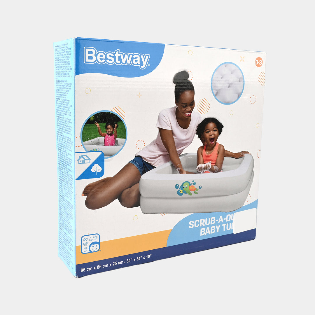 Bestway Double-Ring Inflatable Baby Bath Tub (51116)