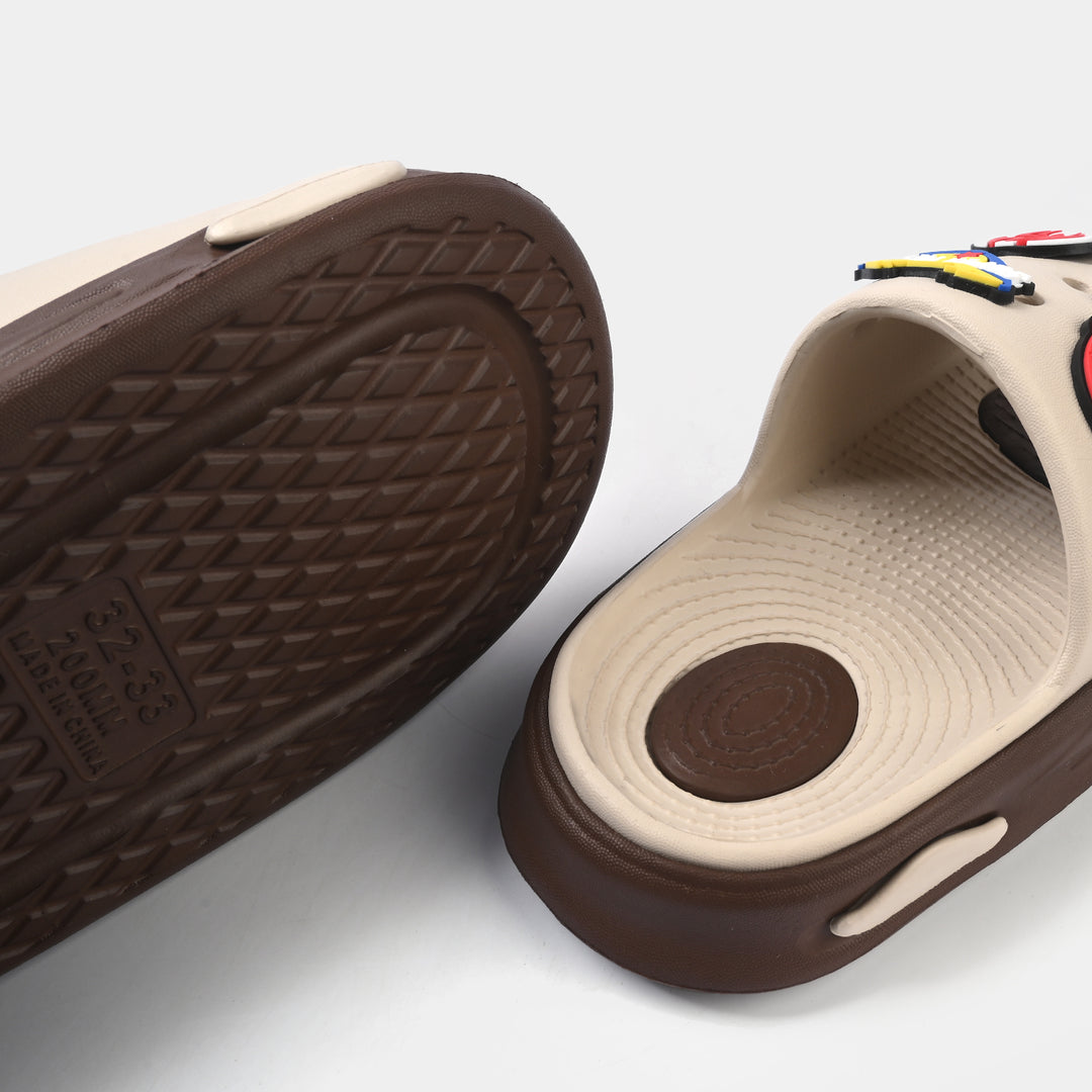 Boys Slipper 2611-V18 - BEIGE