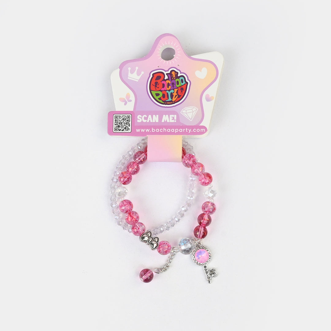 Fancy Beaded Bracelet for Girls
