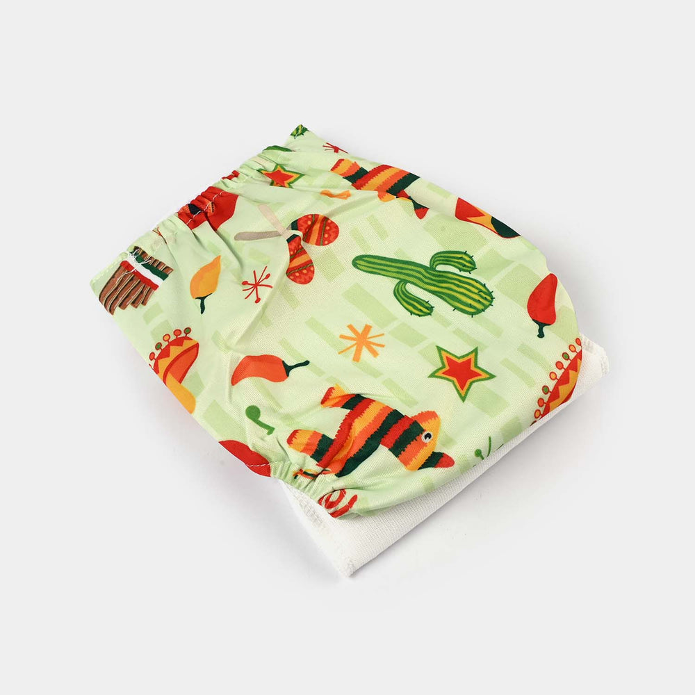 Baby Cloth Reusable Diaper Panty With Liner