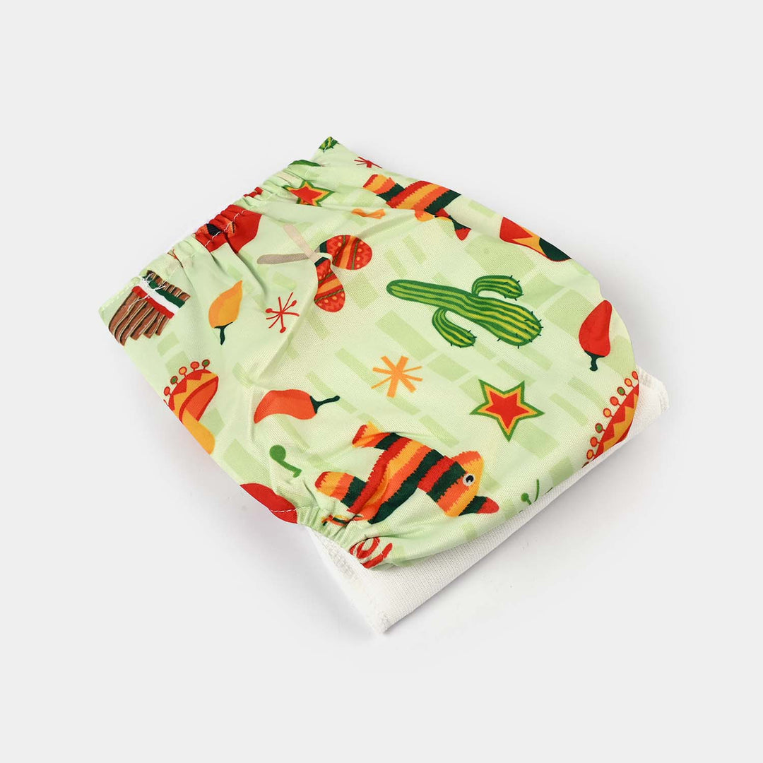 Baby Cloth Reusable Diaper Panty With Liner