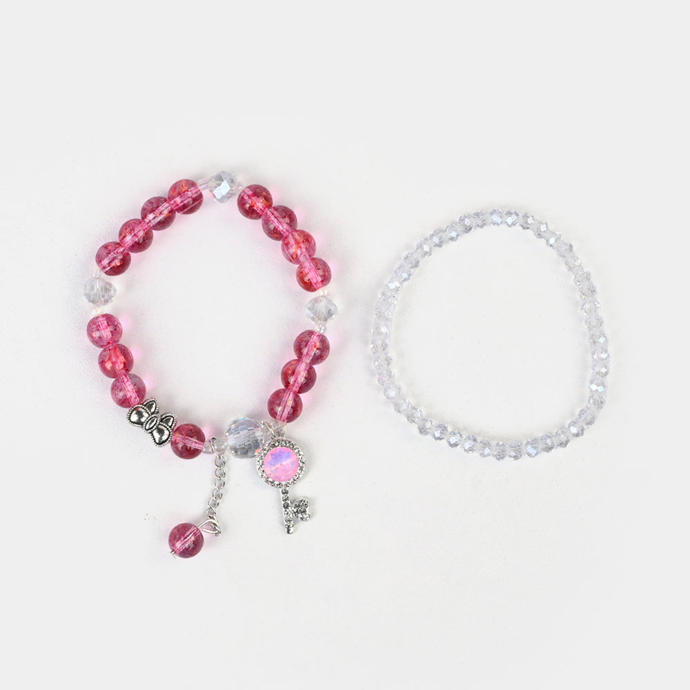 Fancy Beaded Bracelet for Girls