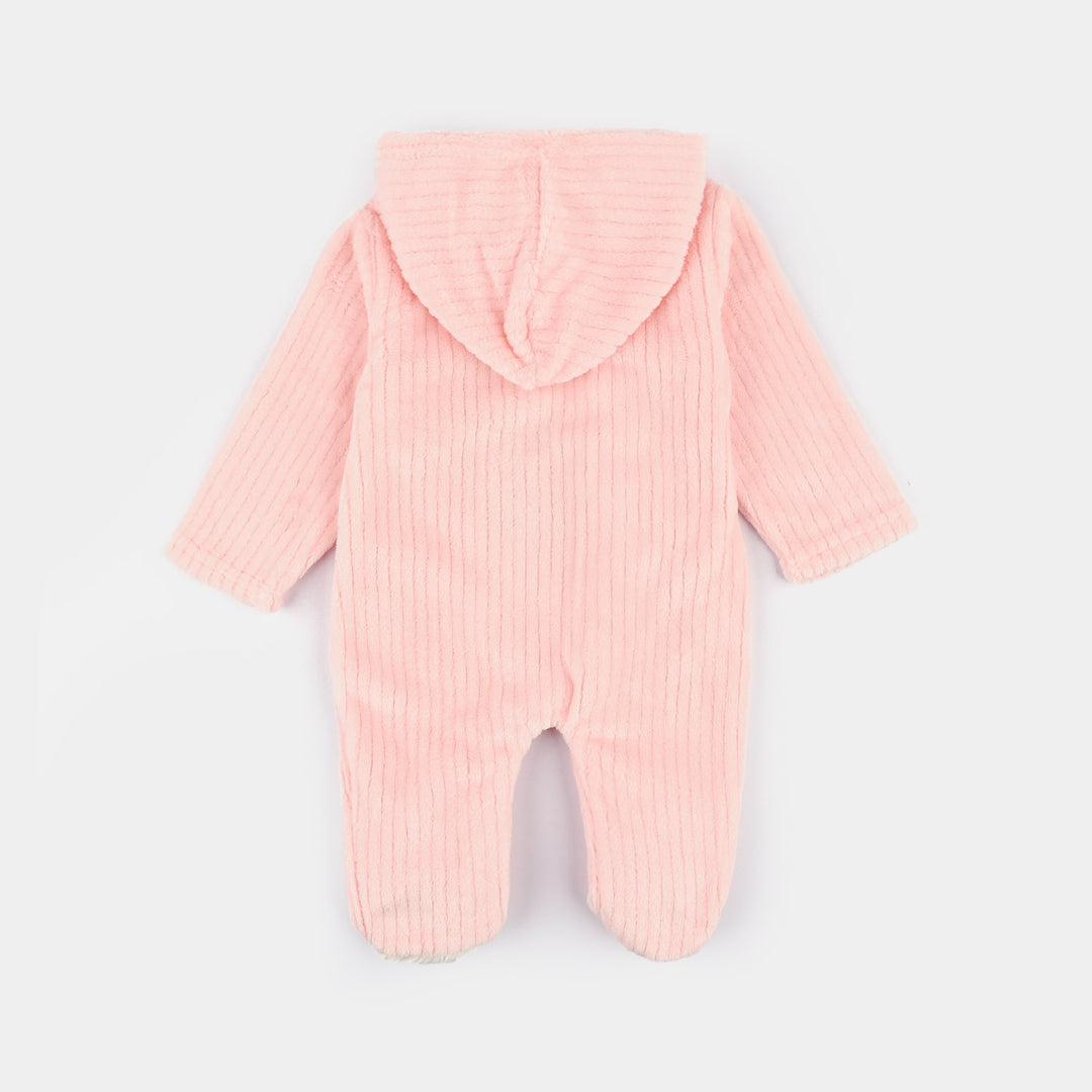 Infant Unisex Romper-Peach