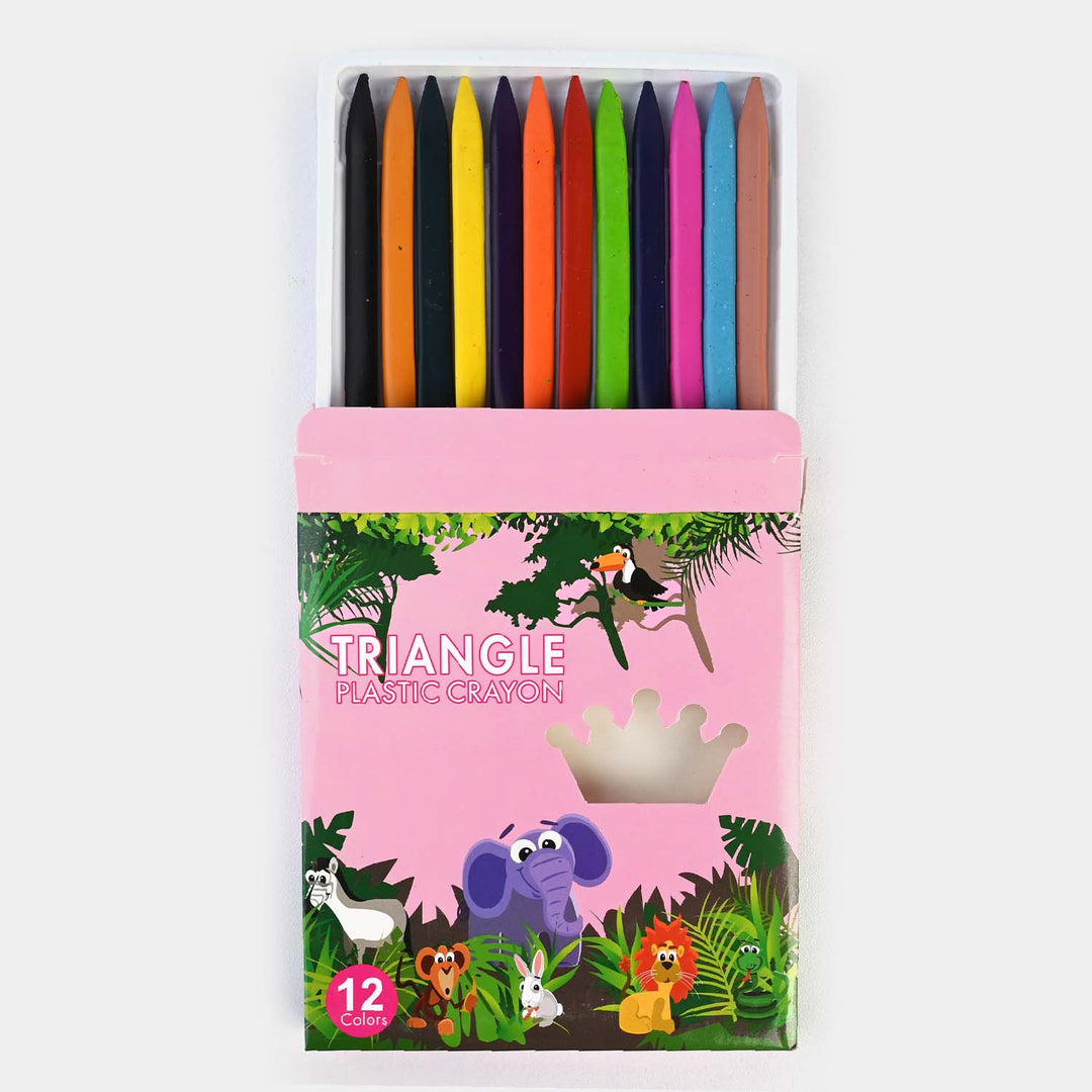 Plastic Crayons | 12PCs