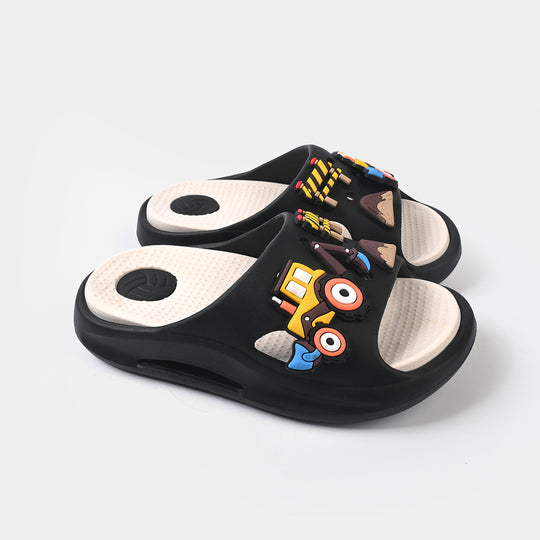 Boys Slipper 016 - BLACK