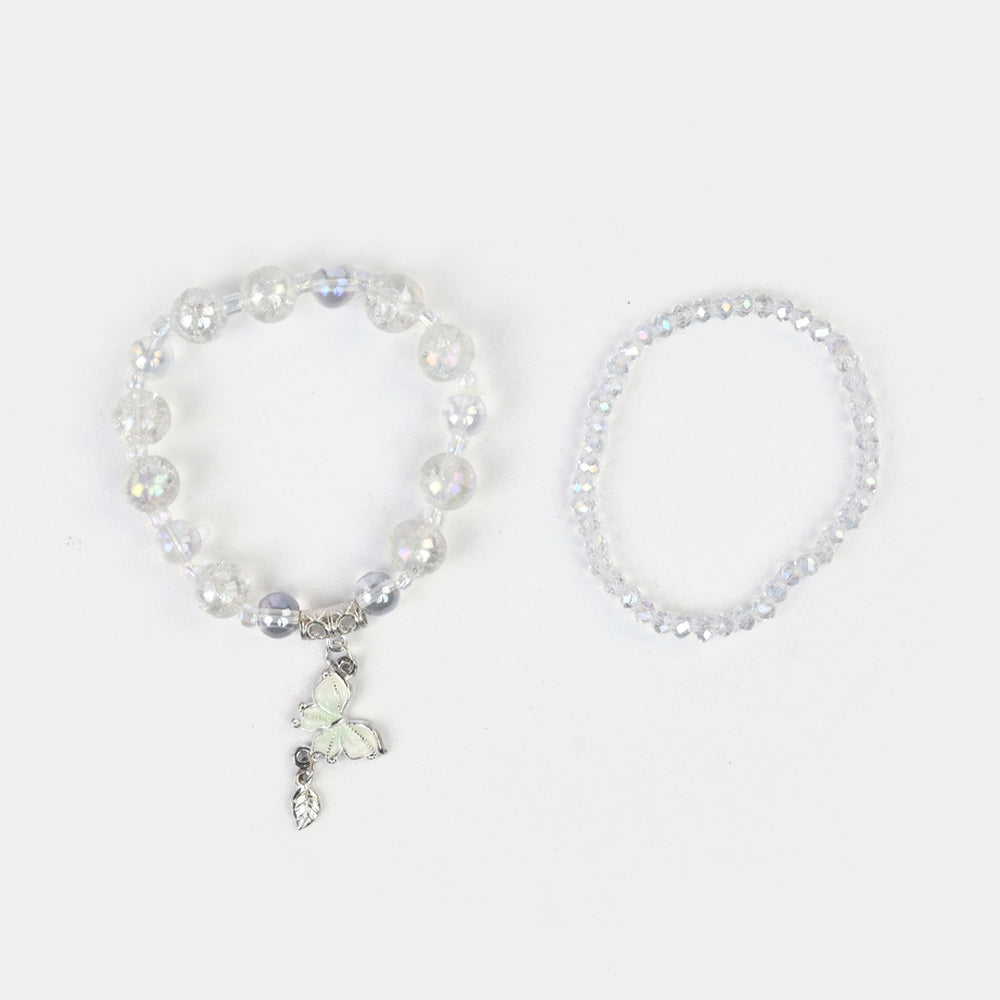 Fancy Beaded Bracelet for Girls
