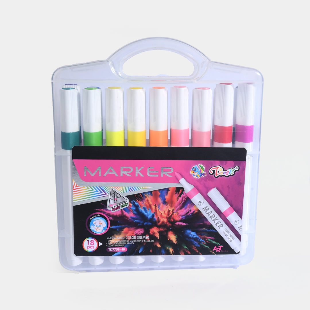 Color Marker Set | 18Pcs