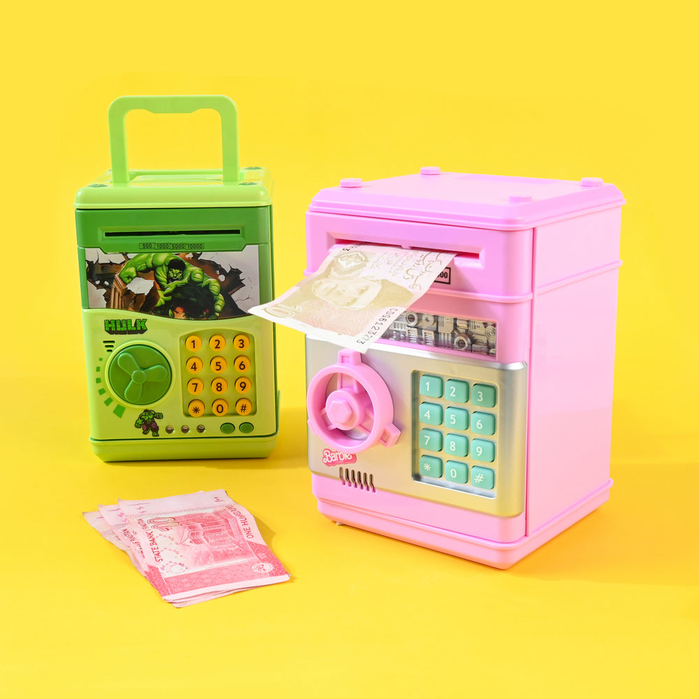 Money Safe Box Character For kids