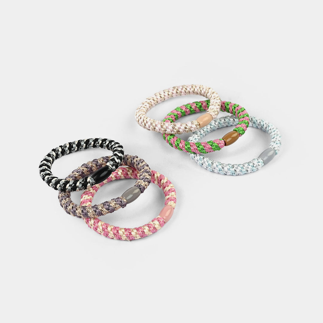 Braided Hair Ties – Soft Elastic Ponytail Holders