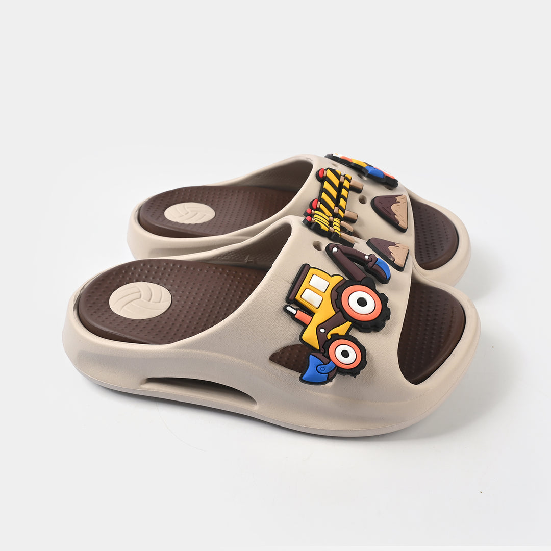 Boys Slipper 016 - BEIGE