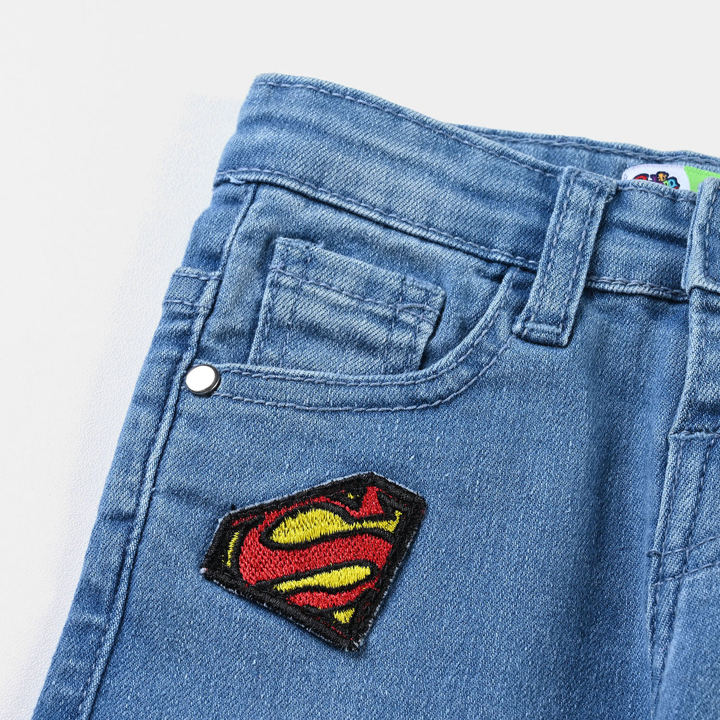 Infant Boys Denim Pant-Ice Blue