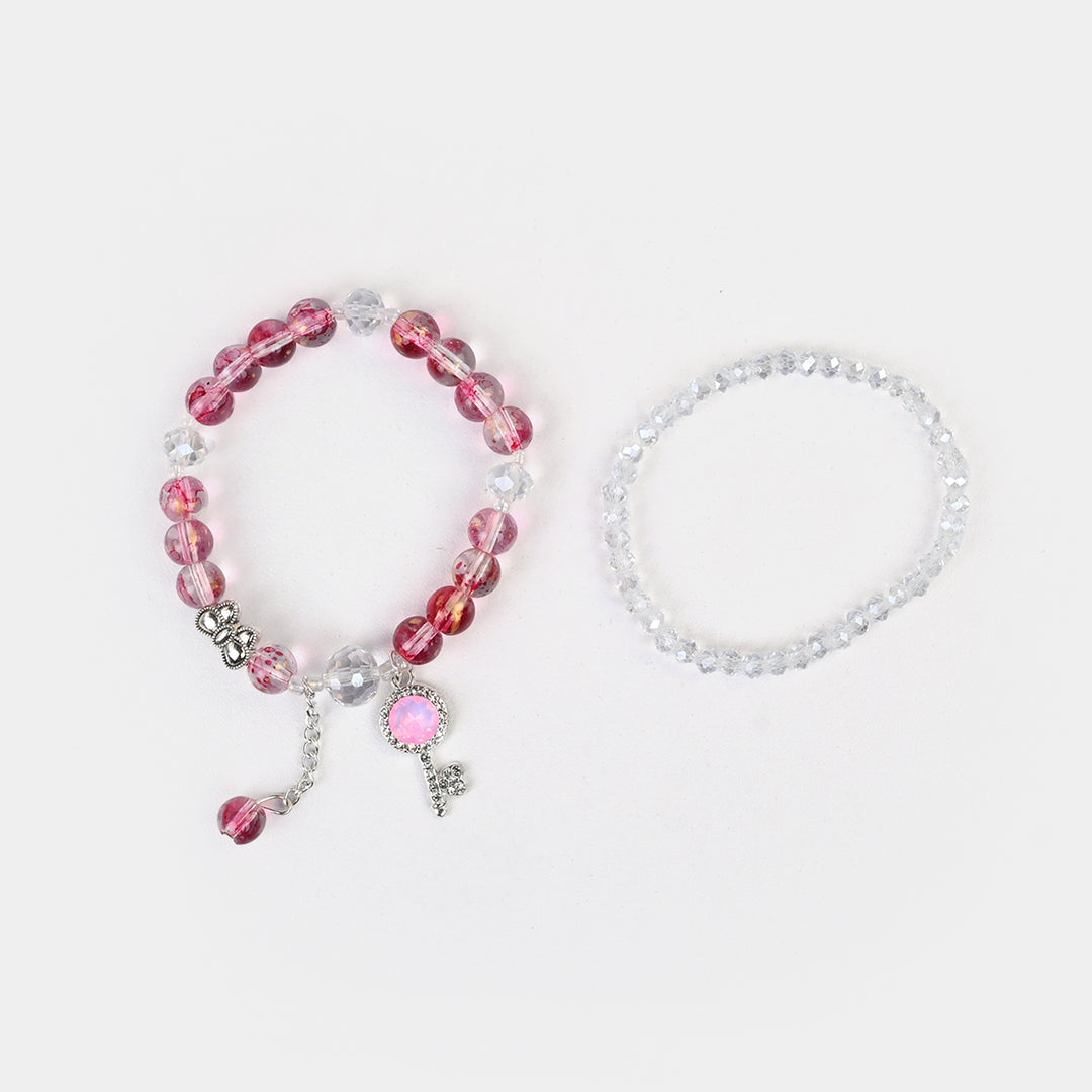 Fancy Beaded Bracelet for Girls